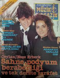 Efemera - MÜZİK MAGAZİN DERGİSİ- CEYLAN POSTER KAPAK 29 MAYIS 1989 - kitantik - kitaLog