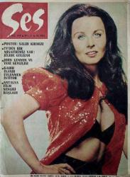 Efemera - FATMA GİRİK- NECLA NAZIR SES DERGİSİ KAPAĞI 7 EYLÜL 1974 - kitantik - kitaLog