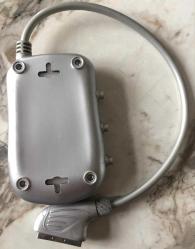 SCART DAĞITICI 3'LÜ SİLVER BUTONLU