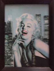 MARILYN MONROE 3D BASKILI ÇERÇEVELİ TABLO