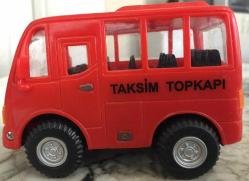 TAKSİM- AKSARAY- TOPKAPI DOLMUŞ REPLİKA OYUNCAK ARABA