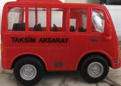TAKSİM- AKSARAY- TOPKAPI DOLMUŞ REPLİKA OYUNCAK ARABA