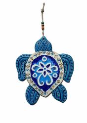 Seramik Büyük Boy Caretta Caretta Dekoratif Duvar Süsü