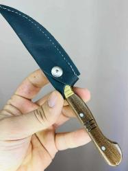 MÜKEMMEL BİR DÖVME PASLANMAZ ÇELİK SUYUNU ALMIŞ ÖZEL CEVİZ SAP KEMERE TAKILIR DERİ KILIF EFSANE ÜRÜN