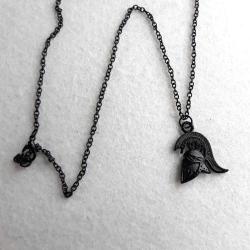 Antik Roma Migfer Başlık Bay Bayan Unisex Kolye