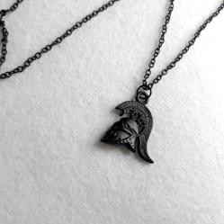 Antik Roma Migfer Başlık Bay Bayan Unisex Kolye