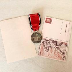 Sertifikallı Almanya Kan Nişanı Onur Madalyası Özel madalya Gümüş Kaplama Harika hediyeler