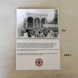 Sertifikallı Almanya Kan Nişanı Onur Madalyası Özel madalya Gümüş Kaplama Harika hediyeler