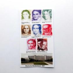 ALMANYA 5*10*20*50*100*200*500*1000 DEUTSCHE MARK 1991 YILI KUŞE BASKI