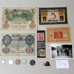 Orjinal Eski dönem Alman Geniş Koleksiyon-Kağıt ve Madeni paralar,Pullar,Foto No 702 Rozet Hediyeli