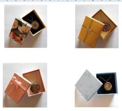 Çok güzel Hediye!...Ganslı Elyapımı Altın Kaplama Orgonit Kolye.Model 508