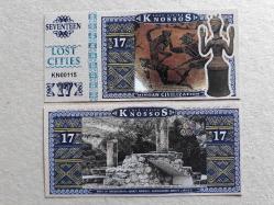 Fantazi Paralar-11 Yunan Antik Set 6 Adet Lost Cities