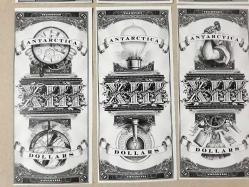Fantazi Paralar-3 Antarctica Rüya dolar seti 13 Numara 4 Adetlik Set
