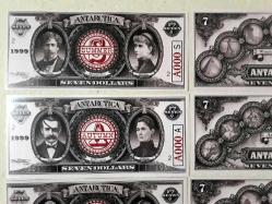 Fantazi Paralar-2 Antarctica Rüya dolar seti 7 Numara 4 Adetlik Set