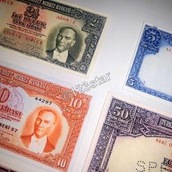 2.Emisyon ATA Komple Set.Orjinalini bulamayanlar için 7 Adet Baskı,Katalok 95.000 dolar üzeri