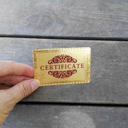 24K Altın Varak 200 Deutsche Mark Kaliteli İlk Basımlardan Sertifikalı Çok Nadir