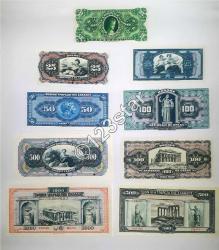Yunanistan Repredüksiyon Para Seti Vintage Set-9 Adet