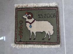 Antika - KOÇ RESİMLİ HALI, EL DOKUMASI YÜN HALI 39 X 35 YENİ ÜRÜN,GELENEKSEL ANADOLU MOTİFLİ,TEMİZ,HAZIR ! - kitantik - kitaLog