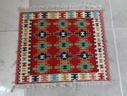 Antika - KİLİM, EL DOKUMASI YÜN KAYSERİ KİLİM 60 X 50 YENİ ÜRÜN,GELENEKSEL ANADOLU MOTİFLİ,TEMİZ,HAZIR ! - kitantik - kitaLog