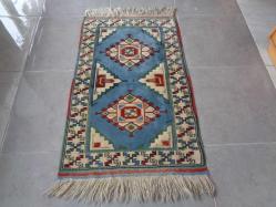 Antika - KÜÇÜK HALI,EL YAPIMI HARİKA BALIKESİR HALI 140 X 85TEMİZ,HEDİYELİK HALI,YATAK ÖNÜ'NE,LAVABO ÖNÜ HALI - kitantik - kitaLog