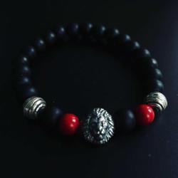 Gümüş Aslan Bileklik