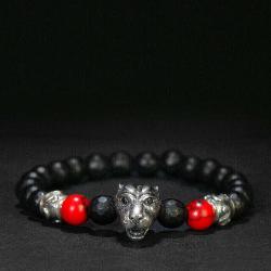 Antika - Black Panther Silver Bileklik - kitantik - kitaLog