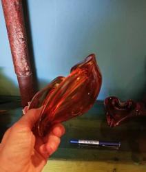 Kusursuz,Vintage,Murano Şekerlik (15cmX13cm, yükseklik:6cm)(Llütfen stokda olup olmadıgını teyit edi