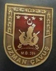 ESKITME ROZET HARIKA!-UZMAN ÇAVUŞ-CÜZDANI ALANA,+1 ROZET ve ANAHTARLIK HEDİYE-ASKERİ ADRESE GİDER