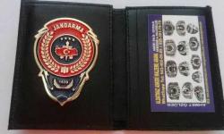 DİKKAT DİKKAT FİYAT SÜPER!-JANDARMA NOT DEFTERLI CÜZDANA-ROZETLI JANDARMA CÜZDAN HEDİYE-SIVIL ALAMAZ