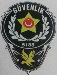 EL EMEGI,SIYAH RENK ROZET,BURDA-ÖZEL GÜVENLİK ROZETI SATINAL-ÖZEL GÜVENLIK KIMLIK KARTLI PERSNL ALIR