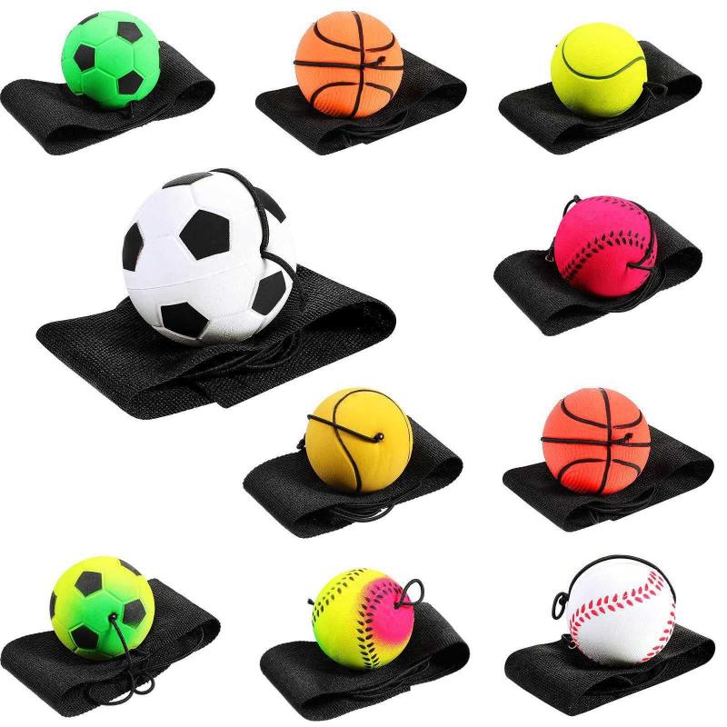 Antika - Skylety 10 Pieces Wrist Return Ball Wrist Band Ball