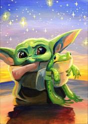 Antika - TALDWR DIY 5D Diamond Painting Kits for Adults,Baby Yoda Diamond Painting Round Full Drill Crystal R - kitantik - kitaLog