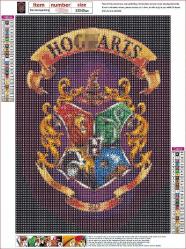 Bundle DIY Hogwarts Diamond Painting