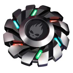 Antika - YIJO Gear Fidget Spinner, Colorful Glow in The Dark, High Speed and Silence, Cool Metal Mechanical G - kitantik - kitaLog