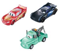 Antika - Disney Pixar Cars Color Changers Lightning McQueen, Mater & Jackson Storm 3-Pack, Gift for Kids Age - kitantik - kitaLog