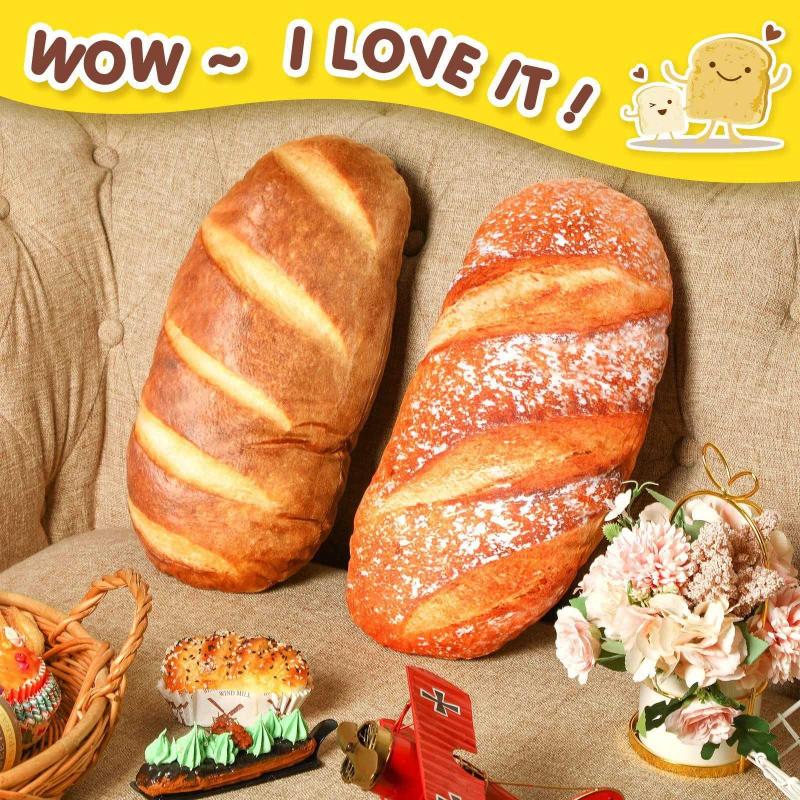 giant bread shaped pillow