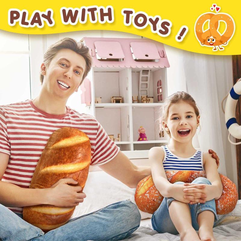 giant bread shaped pillow