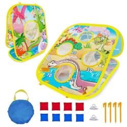 Antika - Bickenda Bean Bag Toss Game for Kids Age 2,3,4,5,6 Year Old Boys & Girls Outdoor Indoor Toys Three S - kitantik - kitaLog