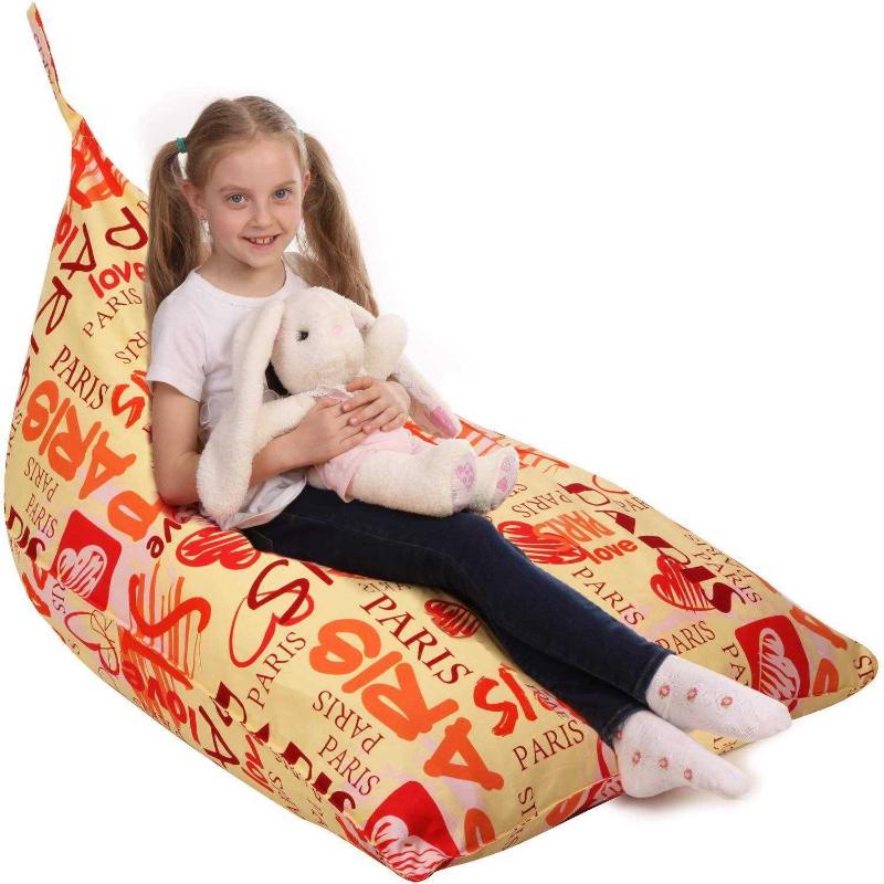 Stuffed Animal Storage Bean Bag - Cover Only - Large Triangle Beanbag Chair  for Kids - 150+ Plush To - Antika ve Koleksiyon - kitantik | #12782207064487