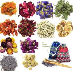 Antika - Dried Flowers Artisan Dried Flower Kit - Candle Making Soap Making DIY Candel Natural Flowers AAA Fo - kitantik - kitaLog
