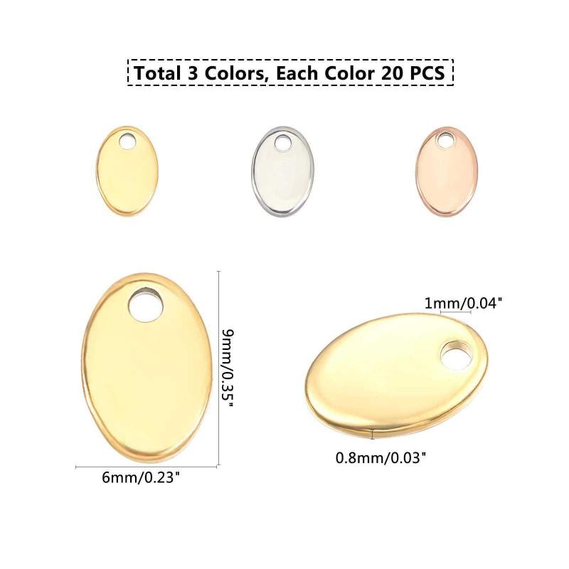  Shapenty 4 Sizes 15mm 20mm 25mm 30mm Brass Hollow