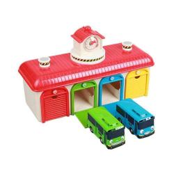 Antika - New The Little Bus Tayo Friends Toy car (Tayo Rogi Garage Set) - kitantik - kitaLog