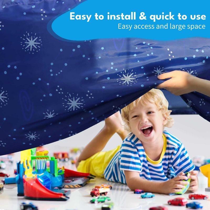 Playhouse for Kids Constellation Blue The Original Fast Build A Fort Inflatable Fort for Kids 