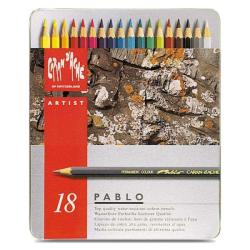 Antika - Caran D'ache Pablo Color Pencils Set Of 18 (666.318) - kitantik - kitaLog