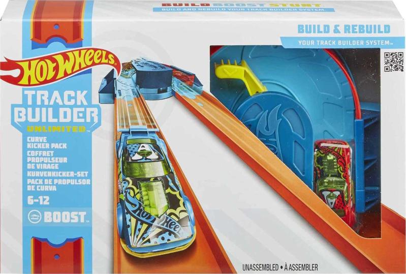 hot wheels track builder curve