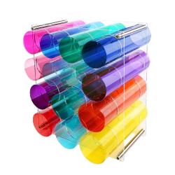 Antika - Vinyl Roll Holder, Vinyl Roll Storage Rack Fits 14 Small and Big Craft Room Vinyl Rolls, Vinyl Stora - kitantik - kitaLog