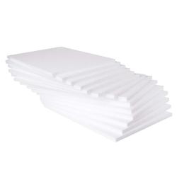 Silverlake Craft Foam Block - 14 Pack of 11x17x0.5 EPS Polystyrene Sheets  for