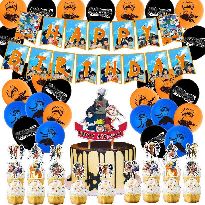 Anime One Piece Birthday Party Decoration Pirate Balloon Banner Cake Topper  Backdrop One Piece Birthday Party Supplies Balloons | Lazada PH