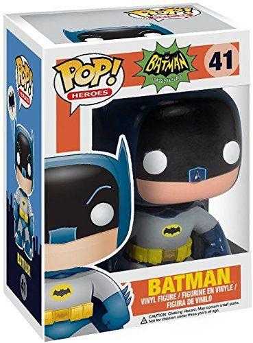 DC Heroes: Batman 1966 TV Serisi - Adam West Batman Funko Pop! Vinyl Figür  (Bundled with Compatible - Antika ve Koleksiyon - kitantik | #12782207016551