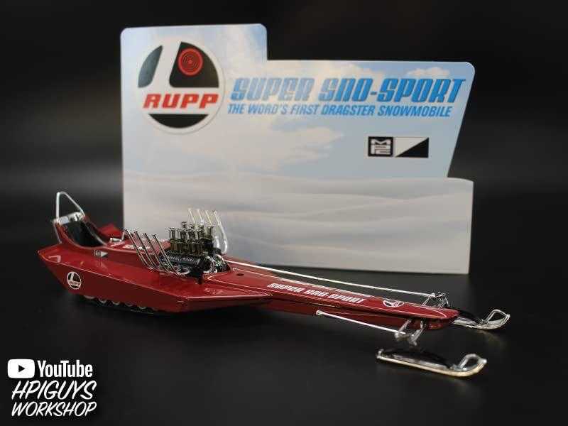 MPC Rupp Super SNO-Sport Snow Dragster 1:20 Boyut Model Kit